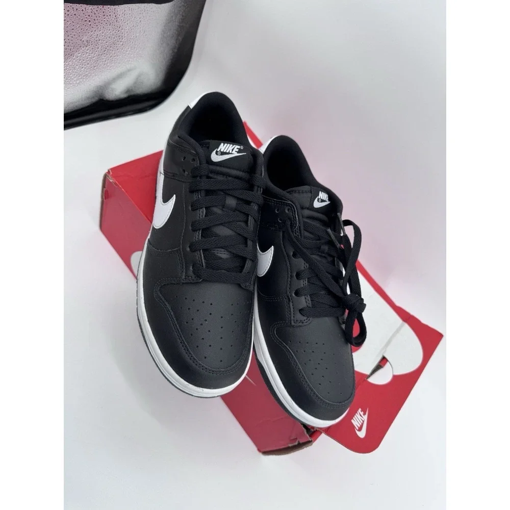 Size 8 Mens Nike Dunk Low Black White DJ6188-002 Reverse Panda NEW with box